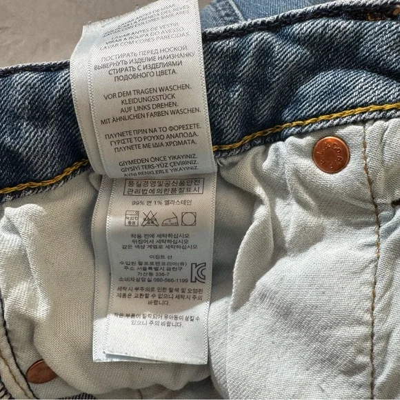 Polo by Ralph Lauren Kids Blue Jeans Size: 14 - Picture 9 of 10